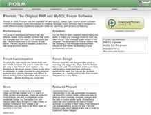 Tablet Screenshot of dev.phorum.org